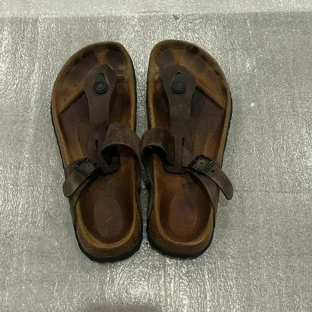 [8]Betula/Birkenstock  Cork Sandals